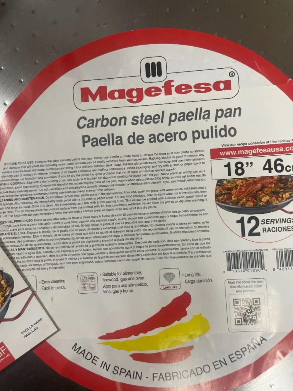 Magefesa pan can